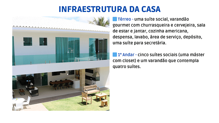 6 Suites 80 Meters from the Beach in Guarajuba!