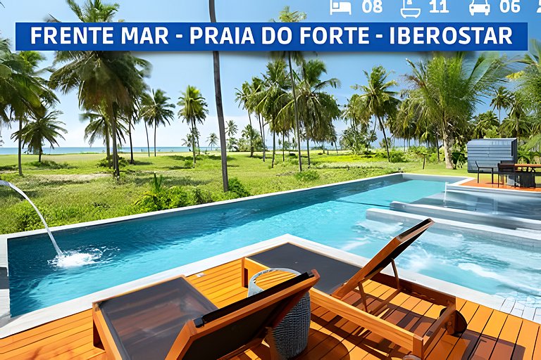 9 Suite Mansion by the Sea in Praia do Forte