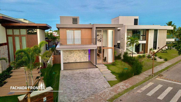 Aluguel Casa Guarajuba – 7 Suítes, 50m da Praia!