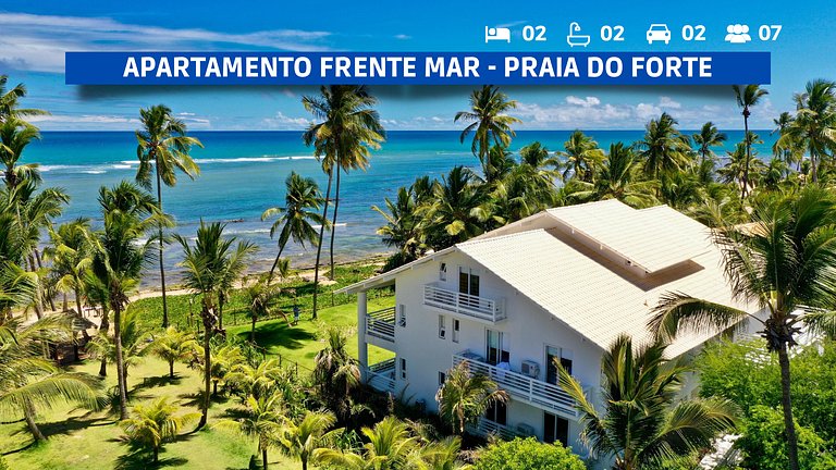 Apartamento de lujo con vistas al mar en Praia do Forte