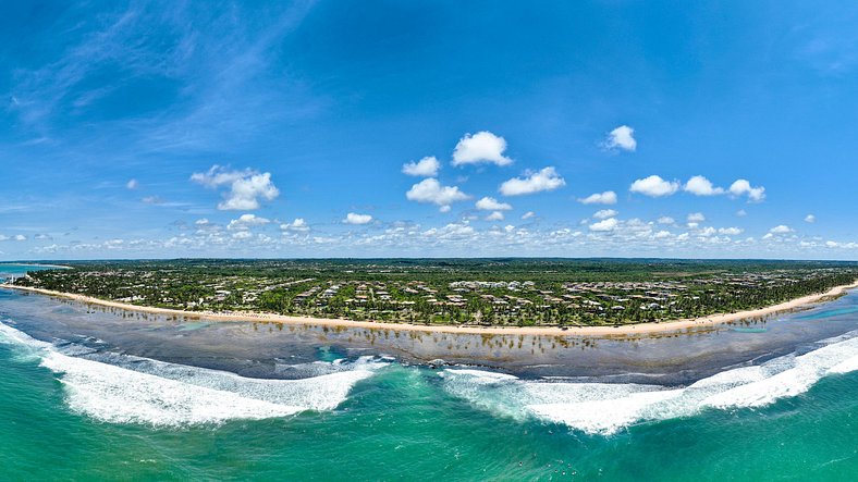 Apartamento de lujo con vistas al mar en Praia do Forte