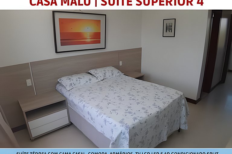 Casa 5 Suítes Guarajuba, Cond. Paraíso do Mar (50m da Praia)