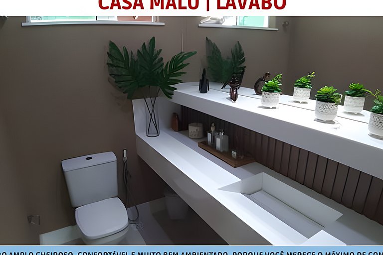 Casa 5 Suítes Guarajuba, Cond. Paraíso do Mar (50m da Praia)