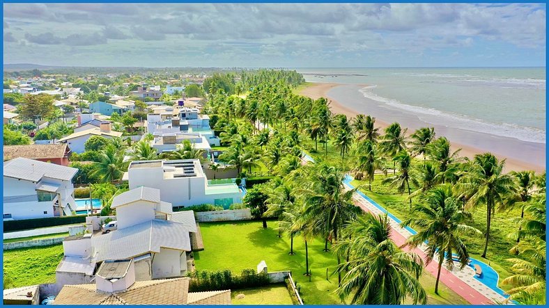 Casa Paraíso 6 Suítes Pé na Areia em Guarajuba