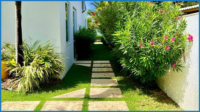 Casa Paraíso 6 Suítes Pé na Areia em Guarajuba