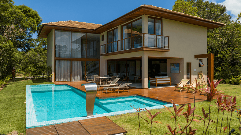 High standard house 6 suites in Praia do Forte