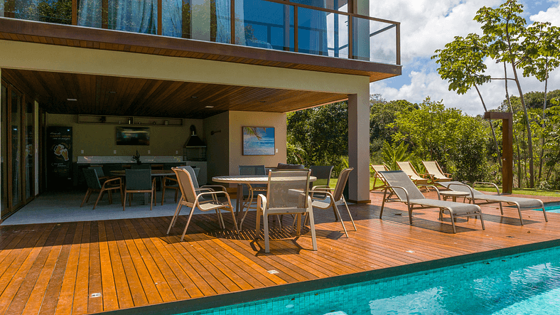 High standard house 6 suites in Praia do Forte